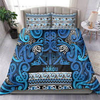 Aotearoa Iwi Ngati Porou Bedding Set Maori Wharenui House Tribal Pattern LT9 - Polynesian Pride