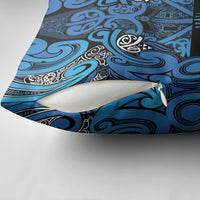 Aotearoa Iwi Ngati Porou Pillow Cover Maori Wharenui House Tribal Pattern LT9 - Polynesian Pride