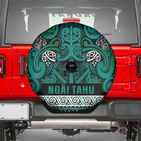 Aotearoa Iwi Ngai Tahu Spare Tire Cover Maori Wharenui House Tribal Pattern LT9 - Polynesian Pride