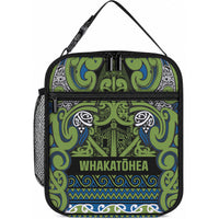 Aotearoa Iwi Whakatohea Lunch Bag Maori Wharenui House Tribal Pattern