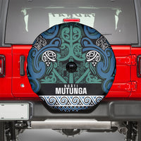 Aotearoa Iwi Ngati Mutunga Spare Tire Cover Maori Wharenui House Tribal Pattern LT9 - Polynesian Pride