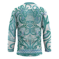 Aotearoa Iwi Ngati Paoa Hockey Jersey Maori Wharenui House Tribal Pattern LT9 - Polynesian Pride