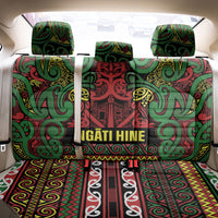 Aotearoa Iwi Ngati Hine Back Car Seat Cover Maori Wharenui House Tribal Pattern LT9 - Polynesian Pride