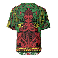 Aotearoa Iwi Ngati Hine Baseball Jersey Maori Wharenui House Tribal Pattern LT9 - Polynesian Pride