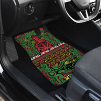 Aotearoa Iwi Ngati Hine Car Mats Maori Wharenui House Tribal Pattern LT9 - Polynesian Pride