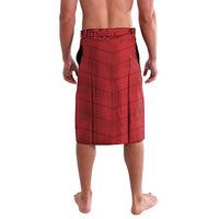 Custom Pacific Rugby Spirit Lavalava Tonga Ngatu Pride Red Edition - Polynesian Pride