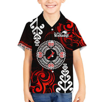 New Zealand Waitangi Day Personalised Hawaiian Shirt Aotearoa Te Ra O Waitangi With Maori Tattoo LT9 - Polynesian Pride