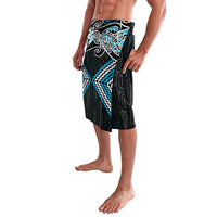 Blue Aotearoa Tukutuku Manawa Tapu Lavalava Ta Moko Toi Maori