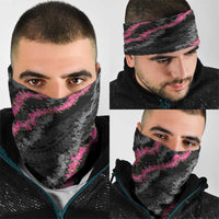 Guam Bougainvillea Lei Neck Gaiter Chamorro Tribal Pattern - Polynesian Pride
