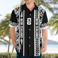 Custom New Zealand Football White Fern Supporter Hawaiian Shirt LT9 - Polynesian Pride