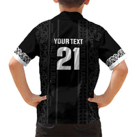Custom New Zealand Football White Fern Supporter Hawaiian Shirt LT9 - Polynesian Pride