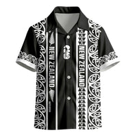 Custom New Zealand Football White Fern Supporter Kid Hawaiian Shirt LT9 - Polynesian Pride