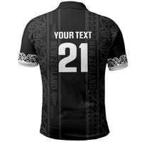 Custom New Zealand Football White Fern Supporter Polo Shirt LT9 - Polynesian Pride
