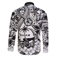 Guam Hafa Adai Guasali Flowers Family Matching Off Shoulder Short Dress and Hawaiian Shirt