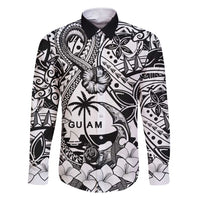 Guam Hafa Adai Guasali Flowers Family Matching Short Sleeve Bodycon Dress and Hawaiian Shirt