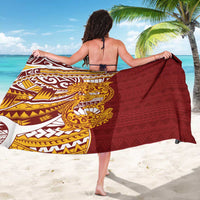 Couple Dolphins Maori Motif Sarong - Polynesian Pride