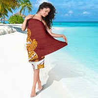 Couple Dolphins Maori Motif Sarong - Polynesian Pride