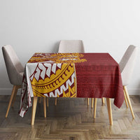 Couple Dolphins Maori Motif Tablecloth - Polynesian Pride