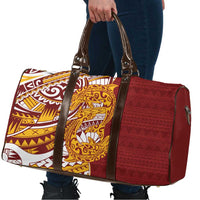 Couple Dolphins Maori Motif Travel Bag - Polynesian Pride