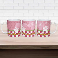 Japanese Asanoha Pattern Ceramic Mug Charm Against Evil Spirits - Polynesian Pride