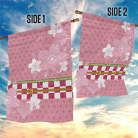 Japanese Asanoha Pattern Garden Flag Charm Against Evil Spirits - Polynesian Pride