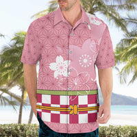 Japanese Asanoha Pattern Hawaiian Shirt Charm Against Evil Spirits - Polynesian Pride