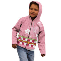 Japanese Asanoha Pattern Kid Hoodie Charm Against Evil Spirits - Polynesian Pride