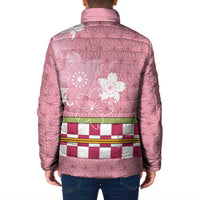 Japanese Asanoha Pattern Padded Jacket Charm Against Evil Spirits - Polynesian Pride