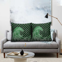 Japanese Asanoha Pattern Pillow Cover Water Breathing Slayer Dragon - Polynesian Pride