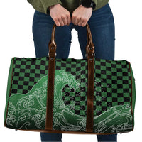 Japanese Asanoha Pattern Travel Bag Water Breathing Slayer Dragon - Polynesian Pride