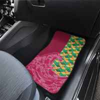 Japanese Bishamon-Kikkou Pattern Car Mats Water Pillar Silent River Flow - Polynesian Pride