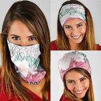 Japanese Kocho Pattern Neck Gaiter Insect Pillar Butterfly Flower Fairy - Polynesian Pride