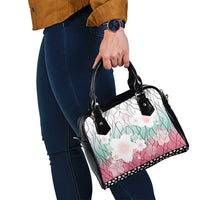 Japanese Kocho Pattern Shoulder Handbag Insect Pillar Butterfly Flower Fairy - Polynesian Pride