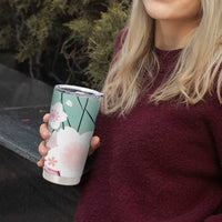 Japanese Kocho Pattern Tumbler Cup Insect Pillar Butterfly Flower Fairy - Polynesian Pride