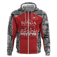 Custom Tonga Rugby Mate Ma'a Hoodie Tonga XIII Make History Pacific Champions