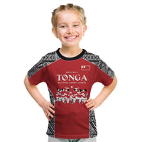 Custom Tonga Rugby Mate Ma'a Kid T Shirt Tonga XIII Make History Pacific Champions