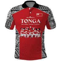 Custom Tonga Rugby Mate Ma'a Polo Shirt Tonga XIII Make History Pacific Champions