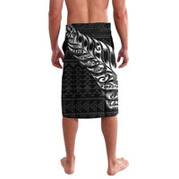 New Zealand Rugby Warrior Custom Lavalava Black Fern Taniko Motif