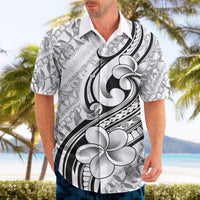 Hawaii Plumeria Lokelani Pikake Lei Hawaiian Shirt Ele'ele Polynesian Tattoo LT9 - Polynesian Pride