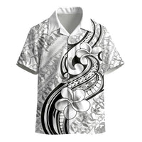 Hawaii Plumeria Lokelani Pikake Lei Kid Hawaiian Shirt Ele'ele Polynesian Tattoo LT9 - Polynesian Pride