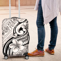 Hawaii Plumeria Lokelani Pikake Lei Luggage Cover Ele'ele Polynesian Tattoo