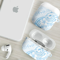 Hawaii Plumeria Lokelani Pikake Lei AirPods Case Uliuli Polynesian Tattoo