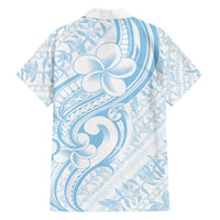 Hawaii Plumeria Lokelani Pikake Lei Family Matching Mermaid Dress and Hawaiian Shirt Uliuli Polynesian Tattoo LT9 - Polynesian Pride