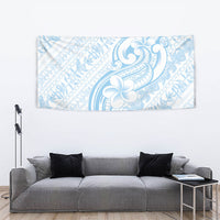 Hawaii Plumeria Lokelani Pikake Lei Tapestry Uliuli Polynesian Tattoo