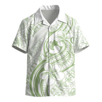 Hawaii Plumeria Lokelani Pikake Lei Kid Hawaiian Shirt Oma'oma'o Polynesian Tattoo LT9 - Polynesian Pride