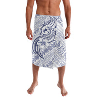 Hawaii Plumeria Lokelani Pikake Lei Lavalava Navy Blue Polynesian Tattoo LT9 Navy Blue - Polynesian Pride