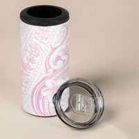 Hawaii Plumeria Lokelani Pikake Lei 4 in 1 Can Cooler Tumbler Poni Mama Polynesian Tattoo