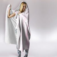 Hawaii Plumeria Lokelani Pikake Lei Hooded Blanket Poni Mama Polynesian Tattoo LT9 - Polynesian Pride