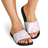 Hawaii Plumeria Lokelani Pikake Lei Slide Sandals Poni Mama Polynesian Tattoo