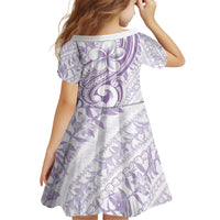 Hawaii Plumeria Lokelani Pikake Lei Family Matching Short Sleeve Bodycon Dress and Hawaiian Shirt Poni Polynesian Tattoo LT9 - Polynesian Pride